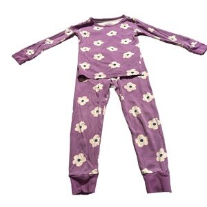 Carter's Purple Floral Pyjama Set Size 3T